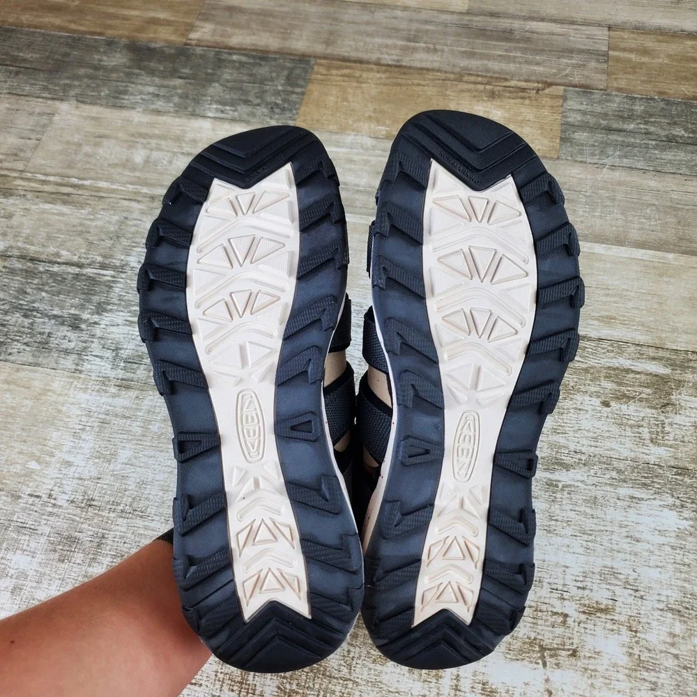 Keen Newport NEO H2 Youth Sandals Sz 6 Magnet Hook & Loop Lace-Lock Bungee